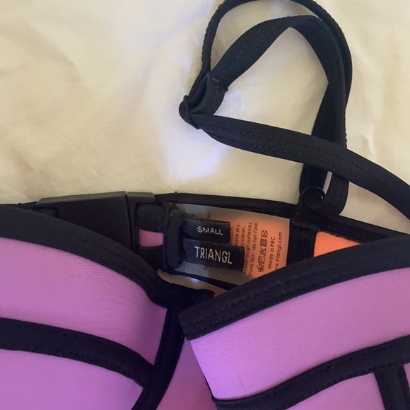 Triangl Purple Swimsuit - Picture 4 of 4